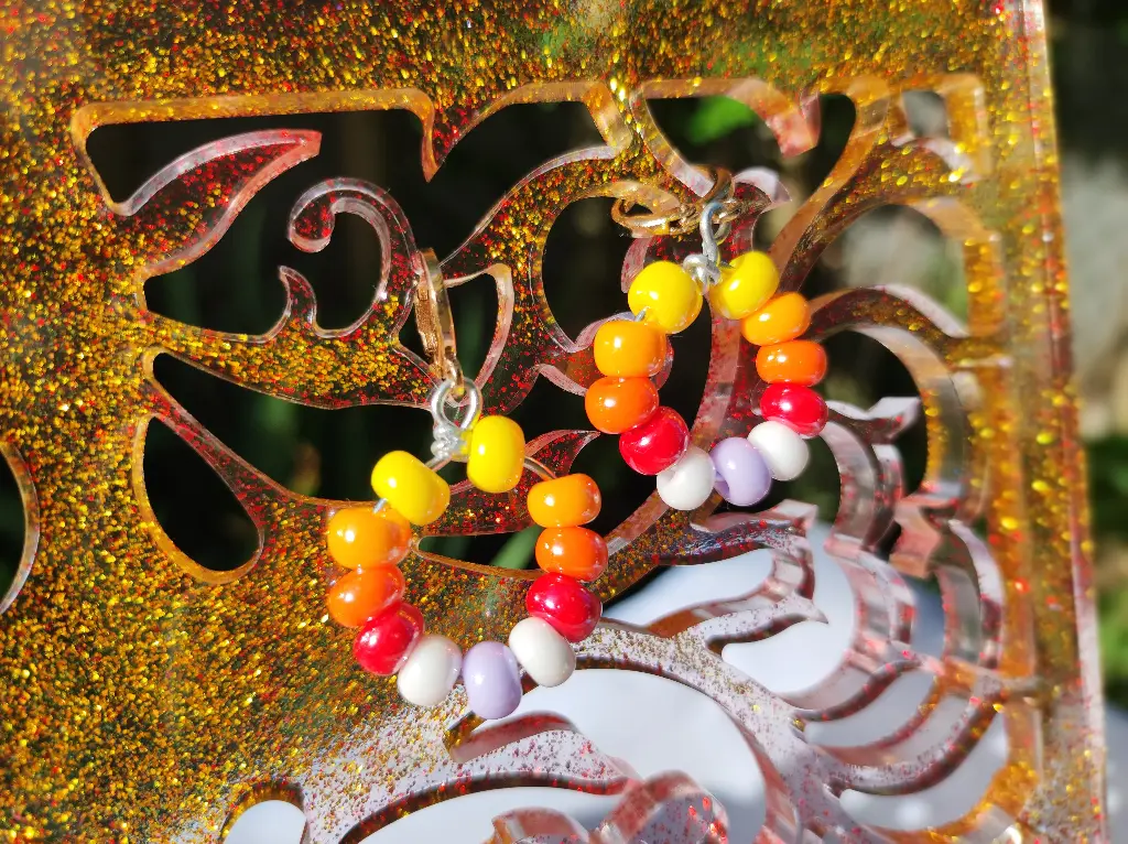 Boucles d'oreilles Fantaisie Perle