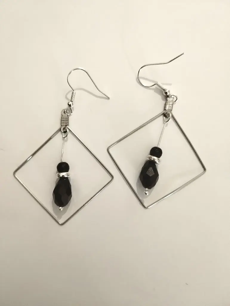 Boucles d'oreilles Pierre de Lave