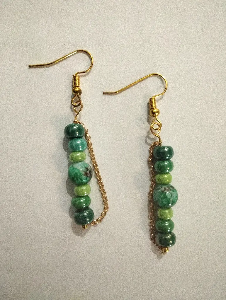 Boucles d'oreilles Fantaisie Perle