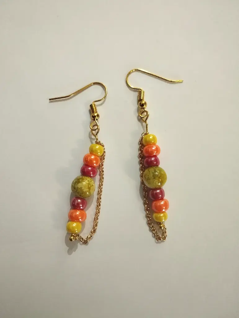 Boucles d'oreilles Fantaisie Perle