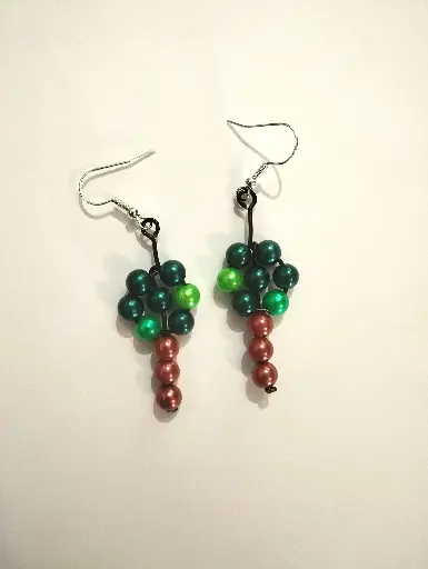 [350] Boucles d'oreilles Fantaisie Arbre