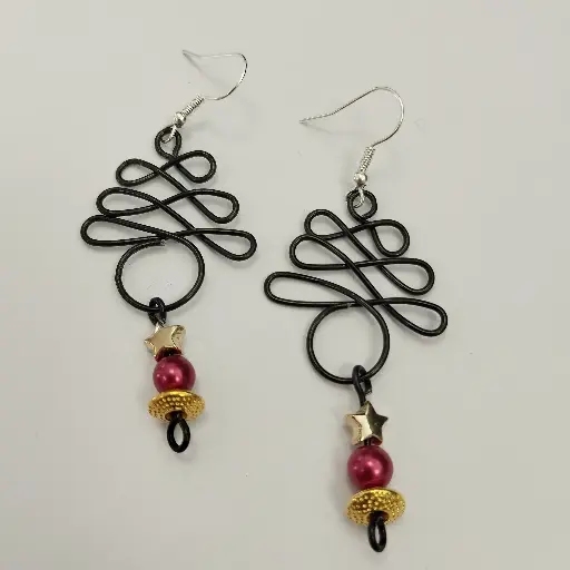 [280] Boucles d'oreilles thème Noël