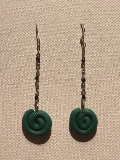 [775] Boucles d'oreilles en pâte Fimo