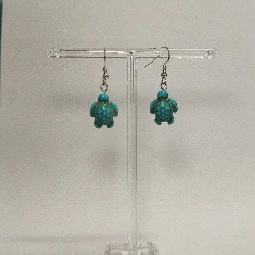 [628] Boucles d'oreilles thème Mer