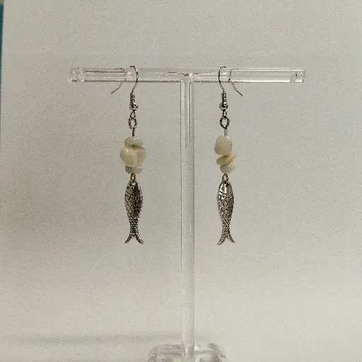 [627] Boucles d'oreilles thème Mer