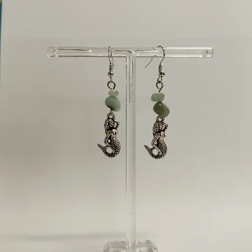 [621] Boucles d'oreilles thème Mer