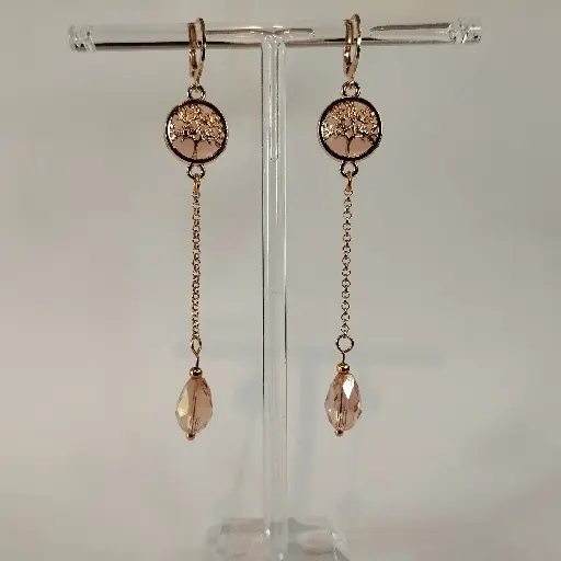 [593] Boucles d'oreilles Arbre de Vie
