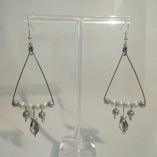 [500] Boucles d'oreilles Fantaisie Perle